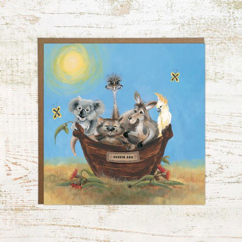 Aussie Ark - Australian animal birthday card and greeting card