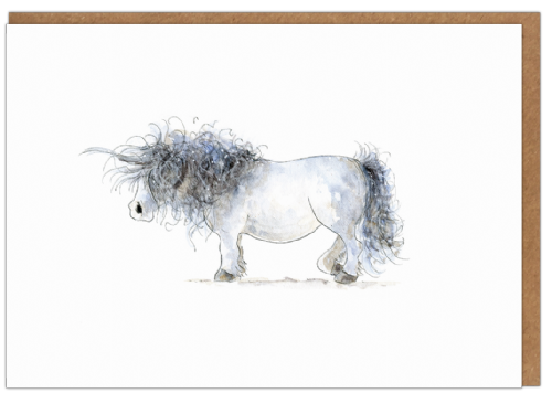 Unicorn birthday card and unicorn greeting card UK from Pony Nut
